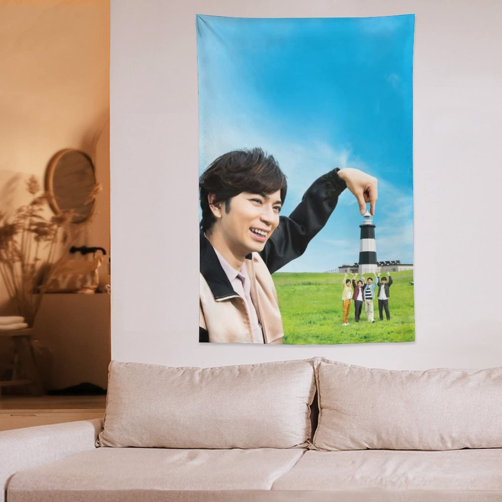 Amazon.co.jp: 嵐 タペストリー 写真の背景ライブ放送の背景 Amazon.co.jp: 嵐 タペストリー 写真の背景ライブ放送の背景