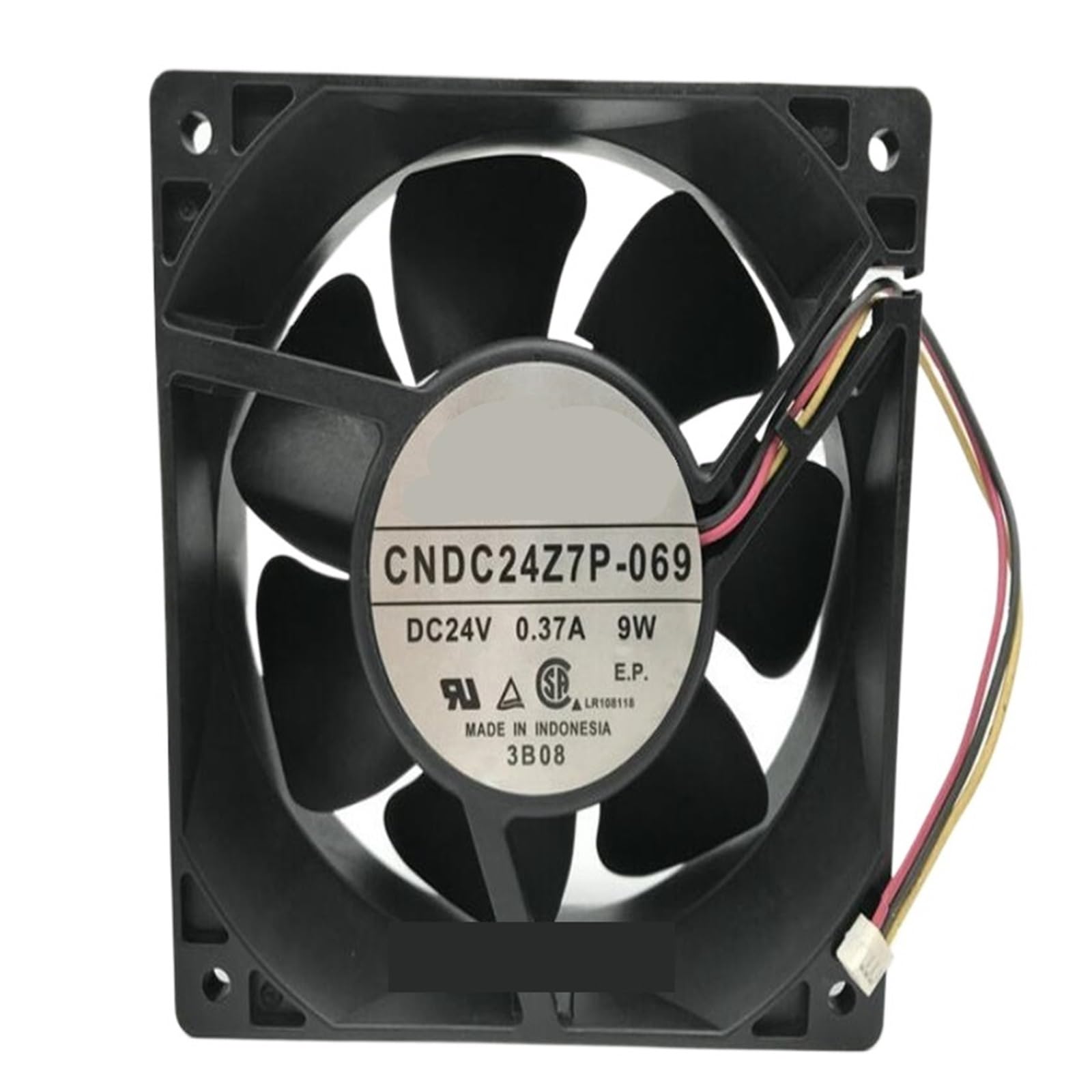 PEQYUACTE 12038 CNDC24Z7P-069 24V 9W 3 Wire Cooling Fan