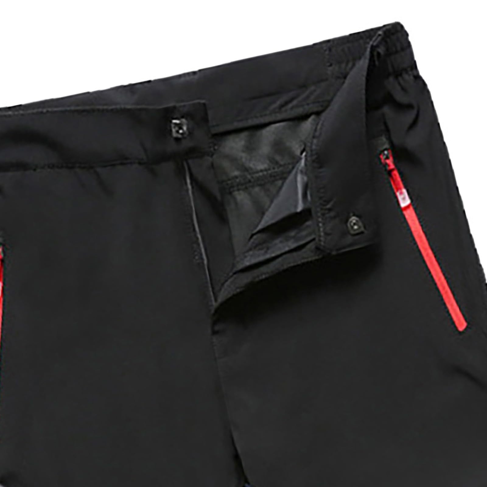 Conjunto de esquí para hombre chaqueta y pantalón – Traje de esquí para hombre, juego de 2 piezas, cortavientos para hombre, cremallera transpirable, chaqueta de exterior, ligera, plegable, chaqueta