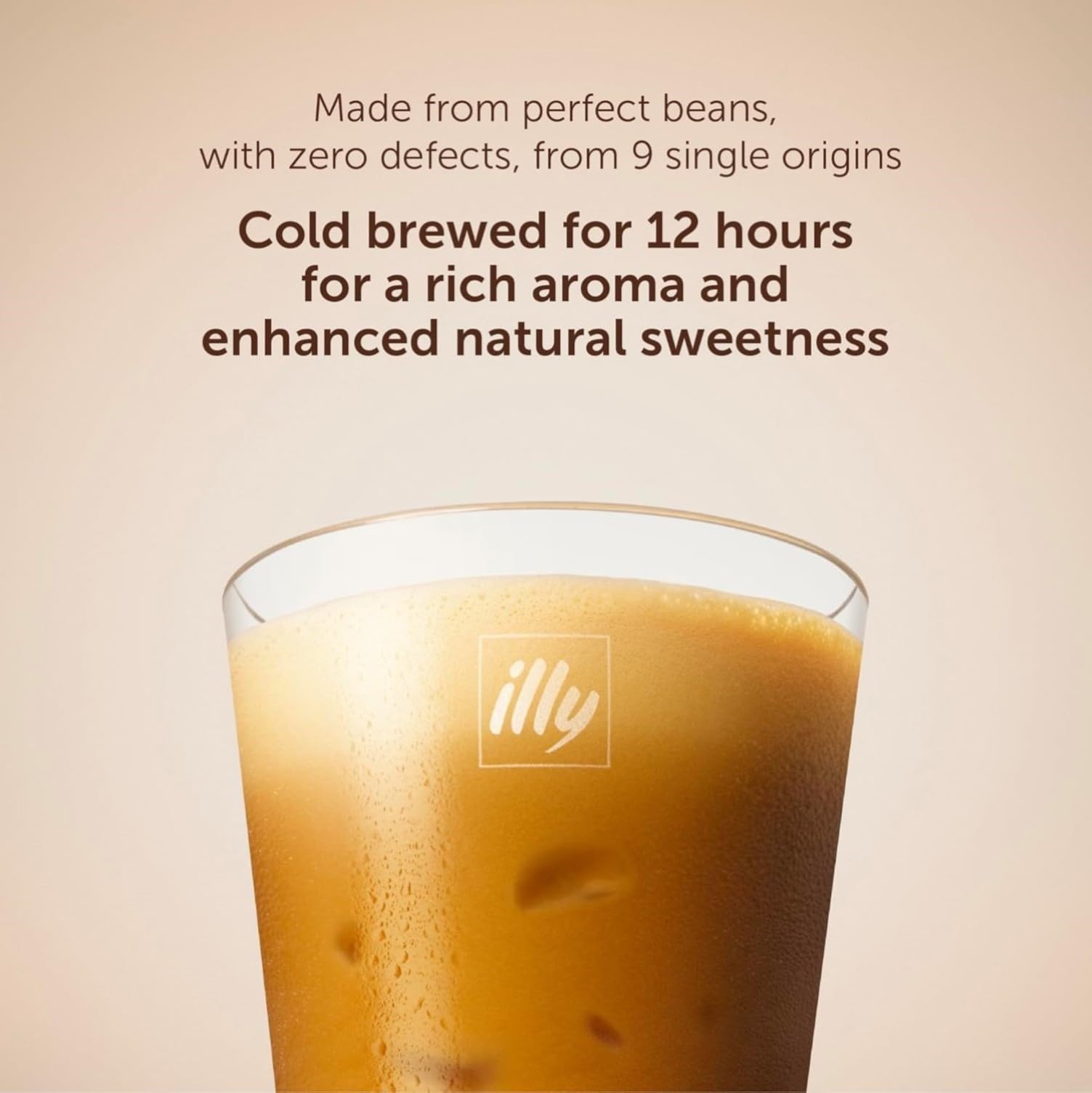 illy Cold Brew Kaffee, Latte Macchiato, trinkfertig, Eiskaffee, 12 x 250 ml Dose