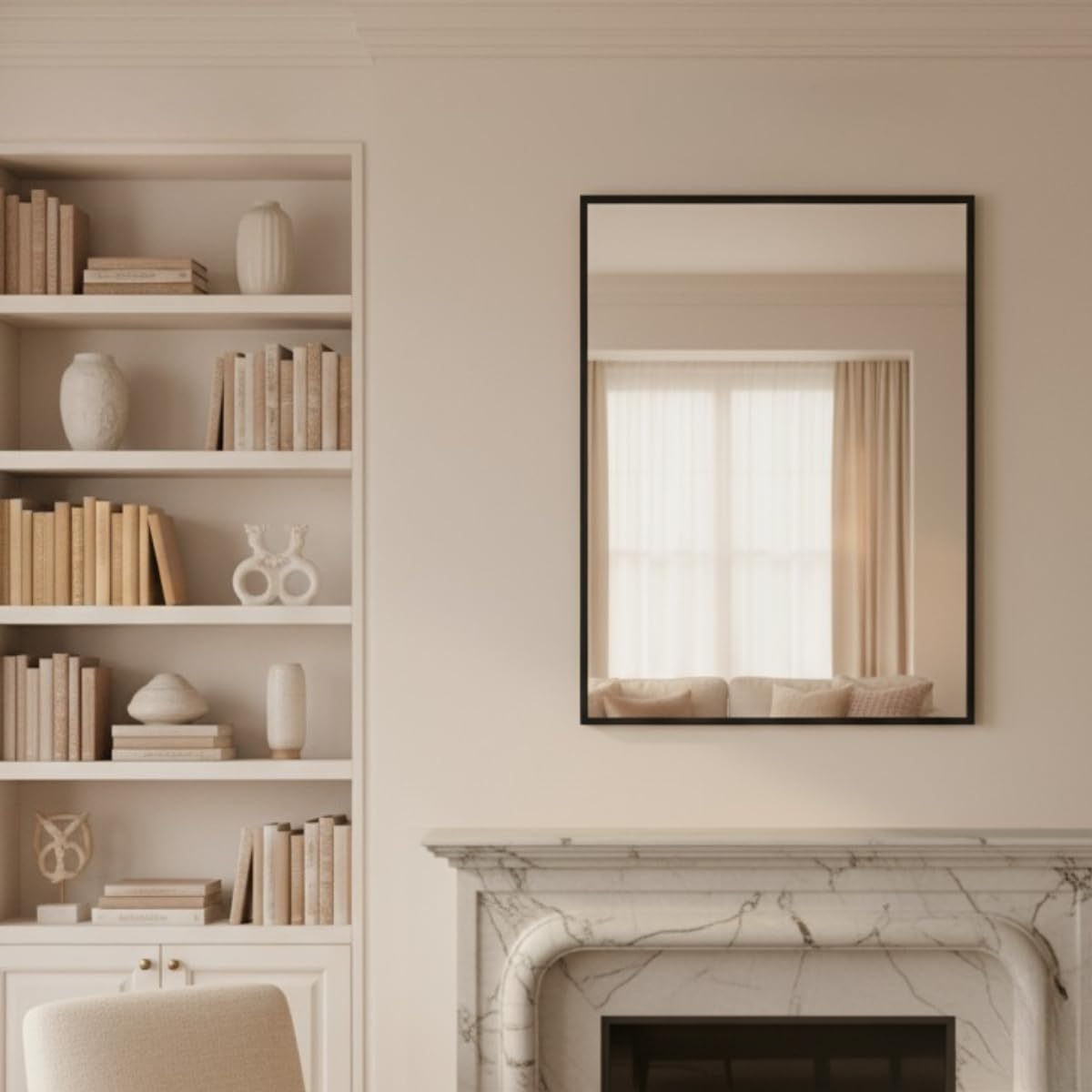 Specchio decorativo da parete VINKEL, 70 x 50 cm