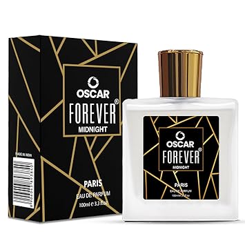 Oscar Forever Midnight Eau De Parfum Unisex, 100ml | Long Lasting Perfume for Men & Women | Premium Luxury Fragrance Scent | Aromatic Blend of Magnolia, Jasmine, Musk | Long Lasting Smell
