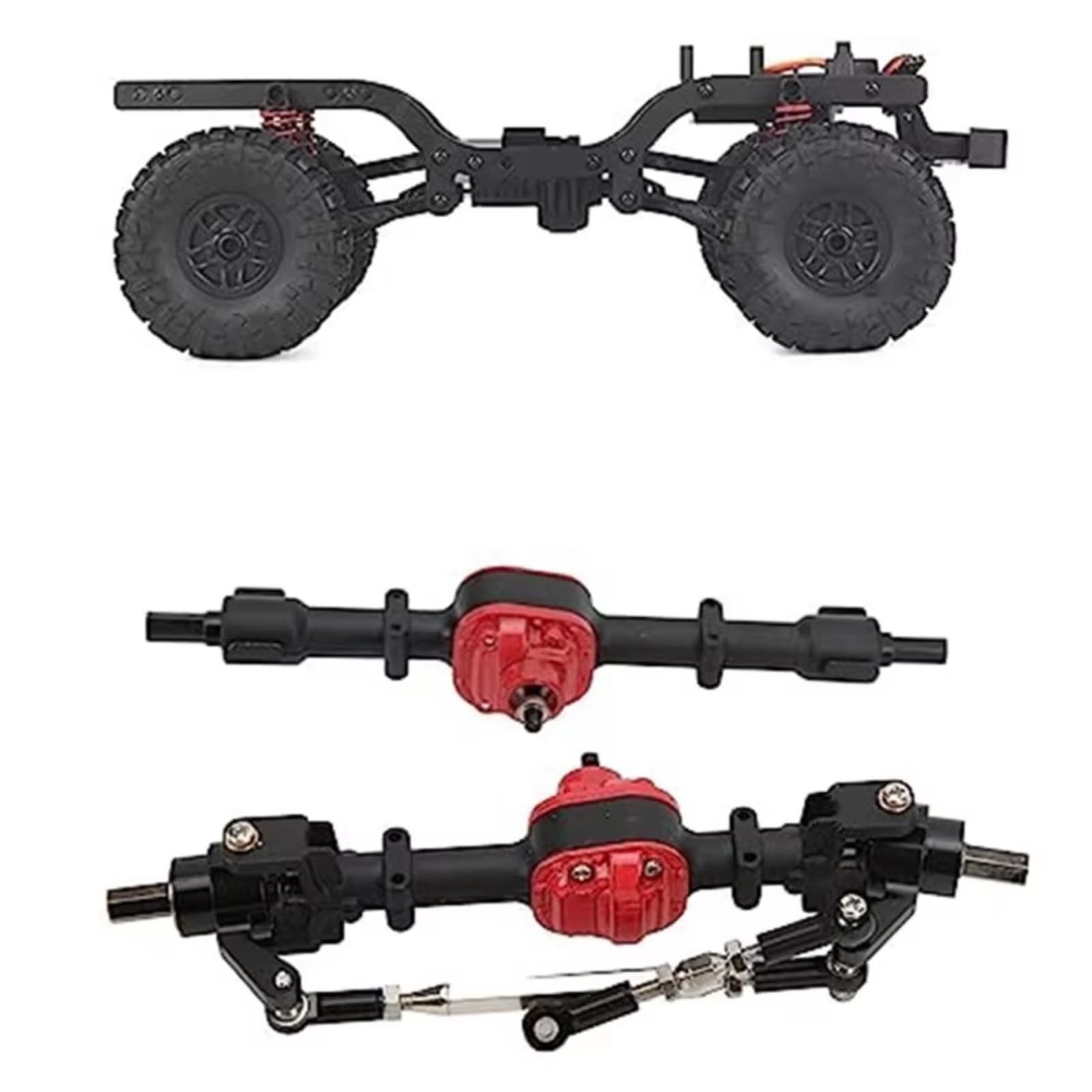 Compatibile Con MN Per Mangniu Per Mn78 D90 D91 D96 Per MN98 Per MN99S RC Cars Parti Di Aggiornamento Accessori Asse Anteriore Posteriore Gruppo Accessori