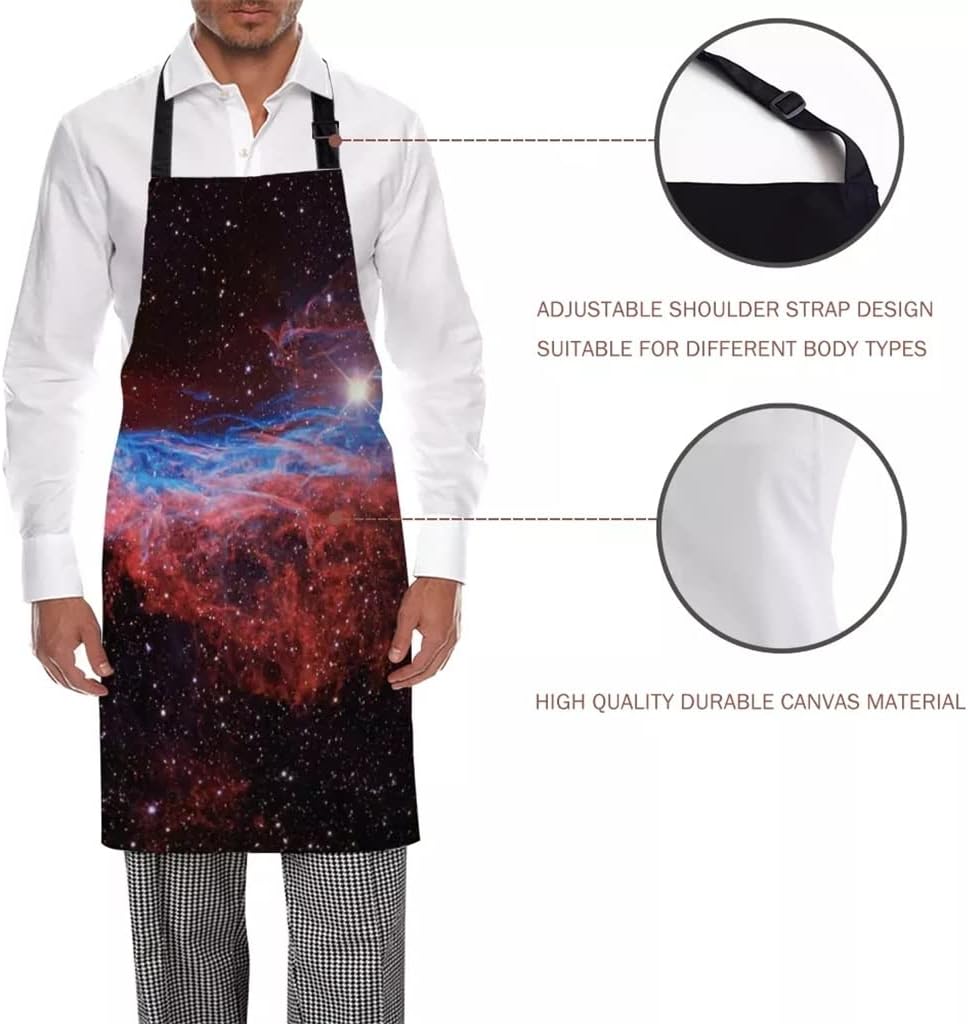 Printed Kitchen Cooking Baking Aprons Canvas Sleeveless for Women Man Kids Home