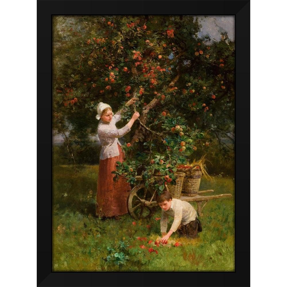 Amazon.com: Henry George Todd 14x18 Black Modern Framed Art Print