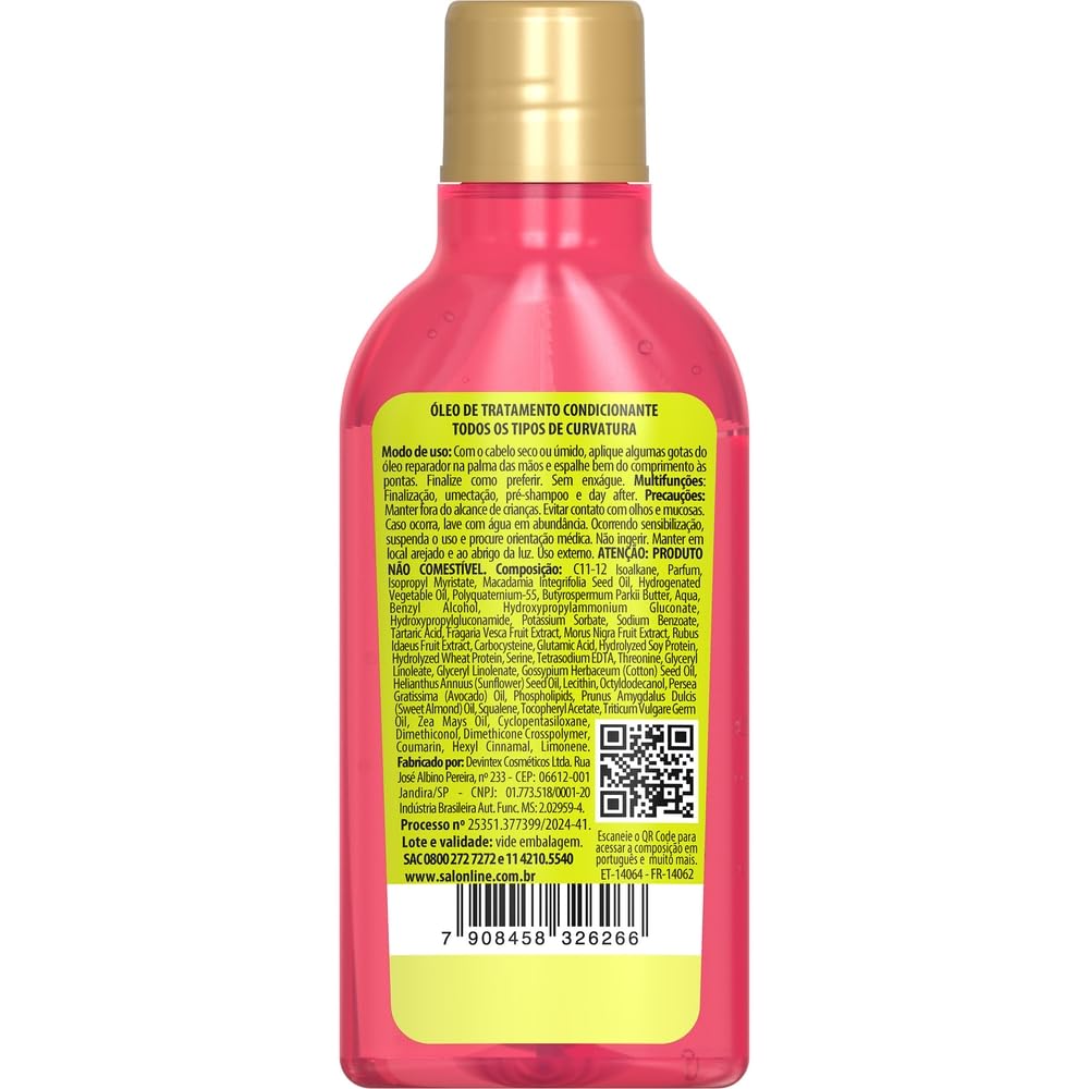 Salon Line, DREAM BAGS OIL CONDITIONER STRAWBERRY MULTY EXTRAORDINARIO 50ML