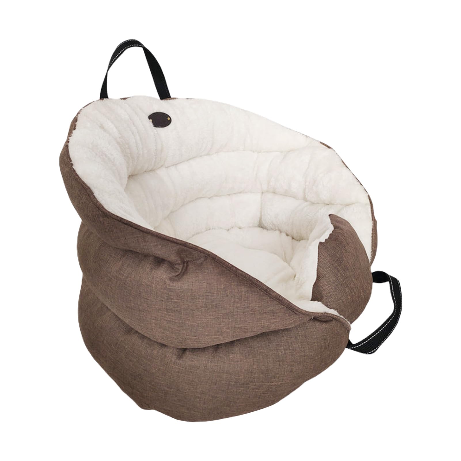 Siège Auto Pour Chien Chat Sac De Voyage Amovible Lavable - Rehausseur Antidérapant Dark Gray