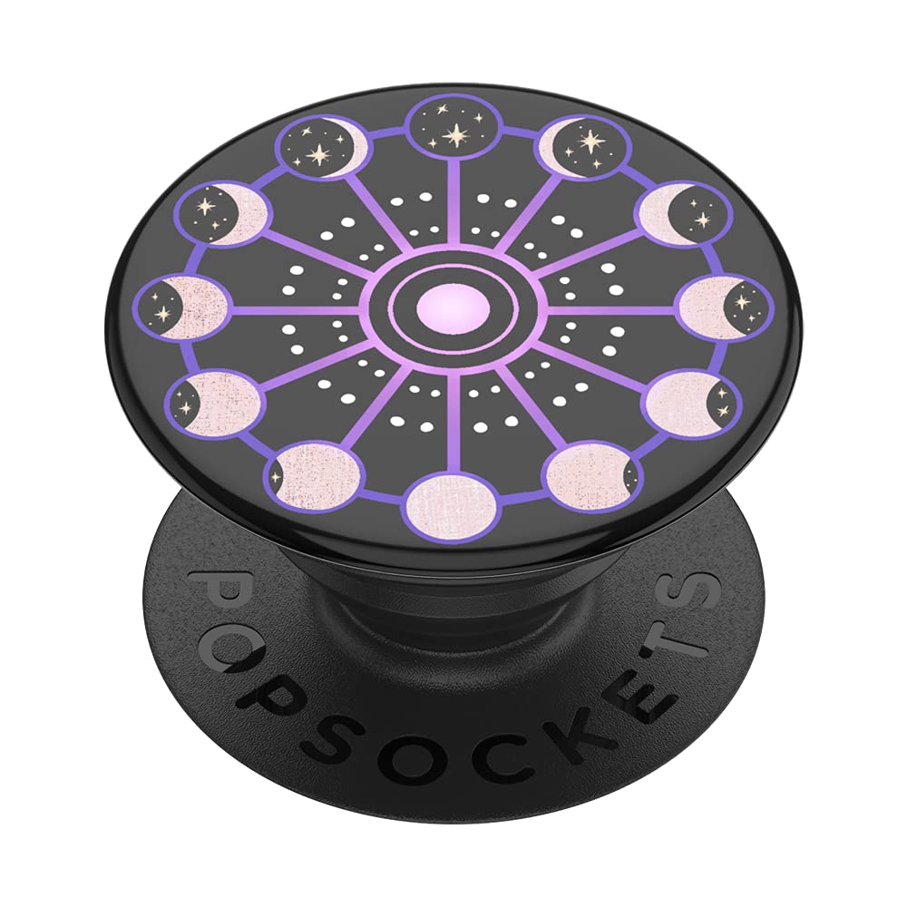 PopSockets Adhesive Phone Grip, Holder- Lunar Cycle