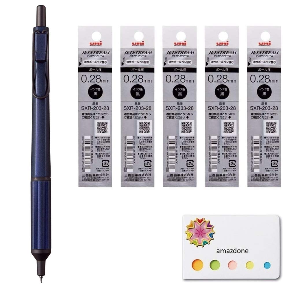 Amazon.com : Uni Jetstream EDGE 0.28mm Oil-based Ballpoint Pen