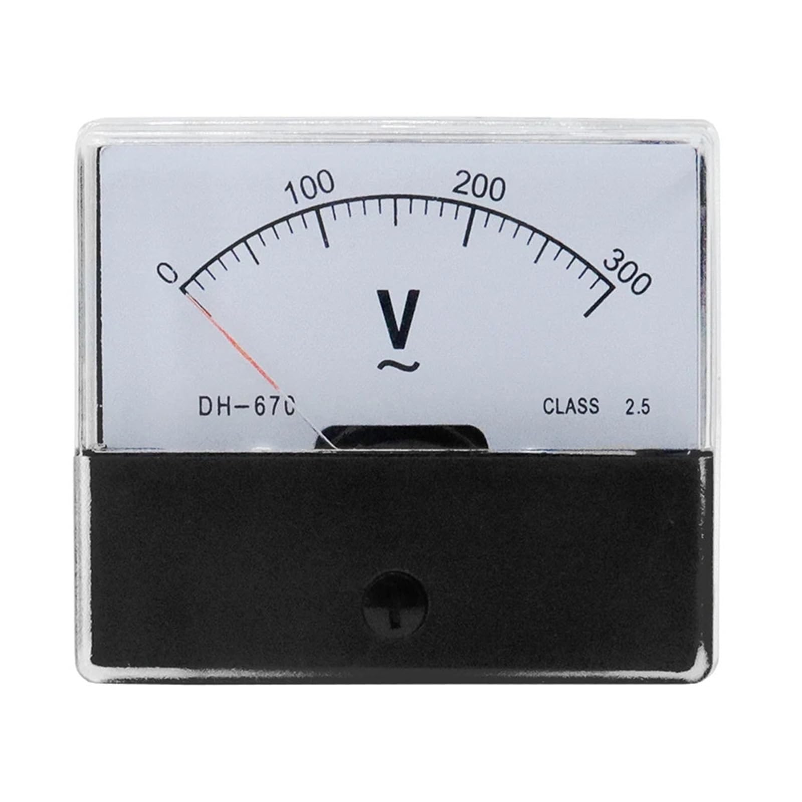 1 PZ DH670 AC 0-300 V 500 V Volt analogico Voltmetro Tester di pannello 70 * 60mm