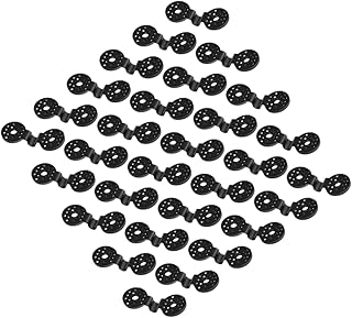 Outanaya 100 Pçs Trava De Pano De Sombra Clipe De Plástico Fixo Para Pano De Sombra Barraca Portátil Ao Ar Livre Pano De Sombra Clipe De Capa De Sombra Grampos De Lona Clipes De Sombra De