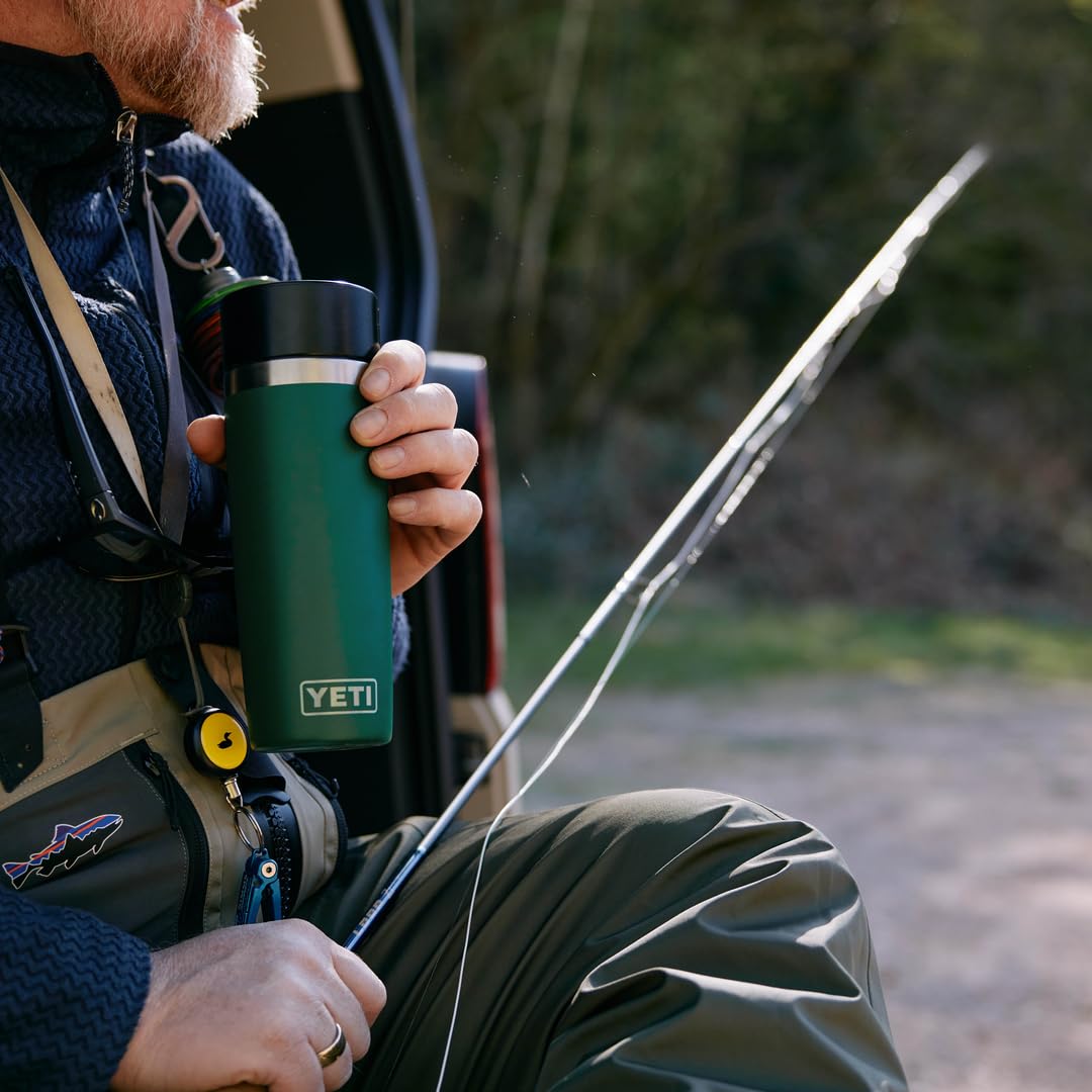 YETI Rambler 12 oz (355 ml) Coffee Travel Bottle with 100% Leakproof Hotshot Commuter Cap - Image 2