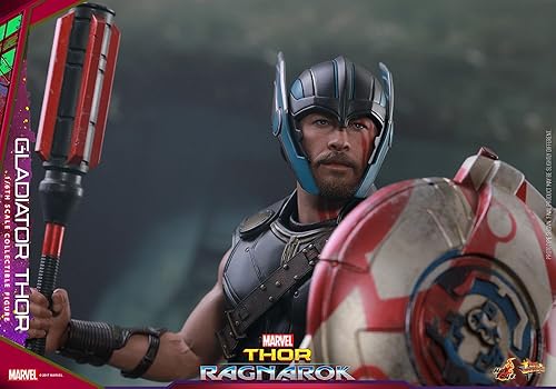 Miniatura 5 de Marvel Thor 3: Ragnarok - Figura de acción a escala 1:6 de Gladiator Thor