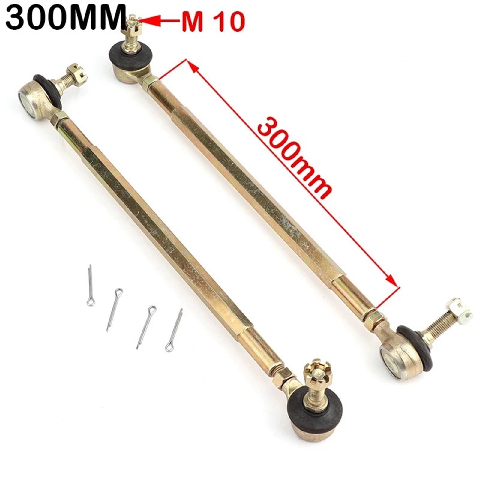 Ściągacz przegubu kulowego Pasuje do modyfikacji gokartów 4-kołowych. 1 para M10 200 MM-270 MM M10 jest odpowiednia(210mm)