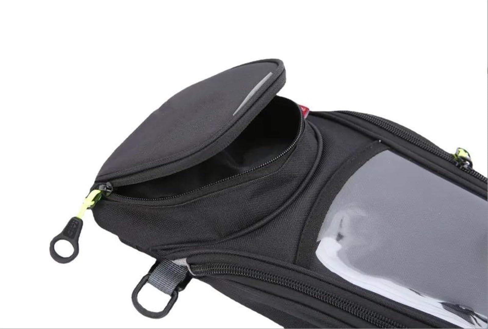 Bolsas Sillín Motocicleta Bolsa De Combustible Universal Impermeable Tanque Navegación para Teléfono Móvil para GIVI, Paquete Depósito Aceite Pequeño Multifuncional Sillín Alforja Viaje