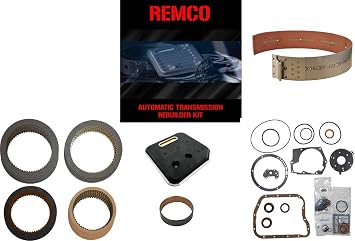 A518 A618 46RE 47RH 48RE [90-02] Automatic Transmission Rebuild Kit-Full Overhaul with Clutches Front Band Pump Bushing & Filter