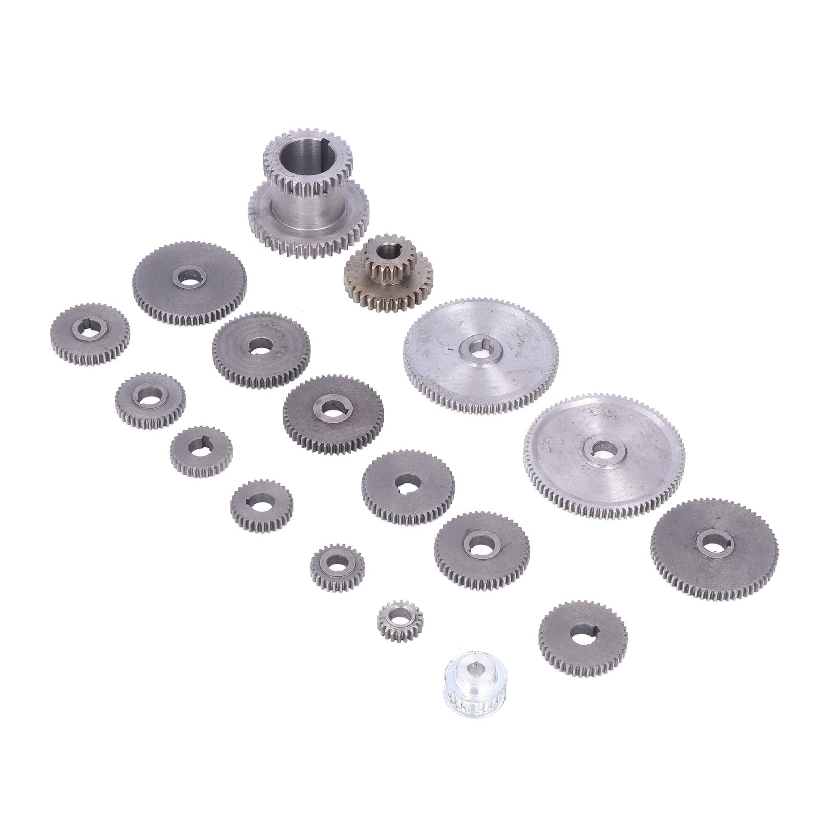 Buy Metal Lathe Gears, 18Pcs Precise Mini Lathe Replacement Gears Set