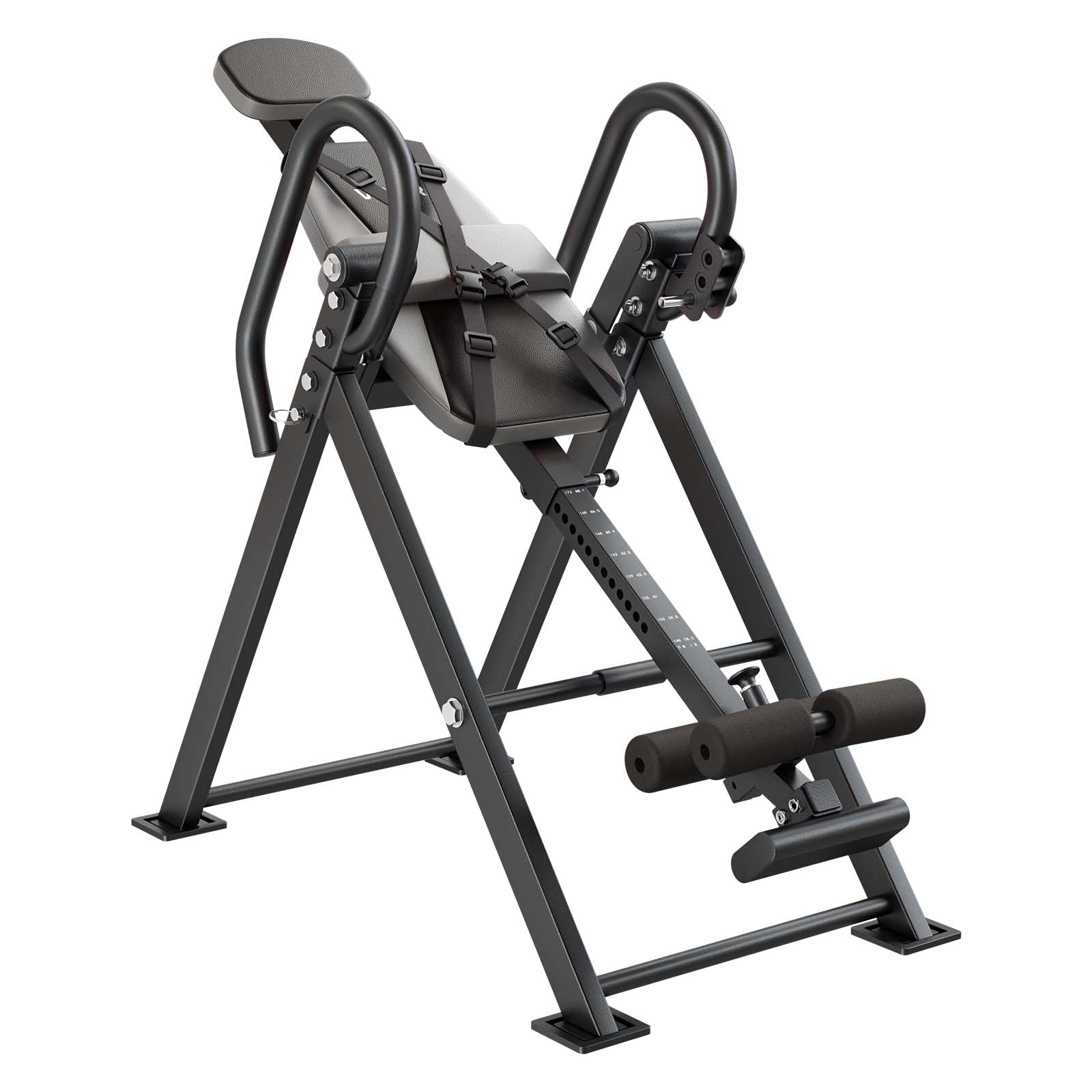 VEVOR Table d'Inversion Pliable, Banc d'Inversion Capacité de Charge de 136 kg, Décompression pour Cou Dos Salle de Sport Domicile, Appareil d'Étirement de Dos à Angle d'Inclinaison Réglable