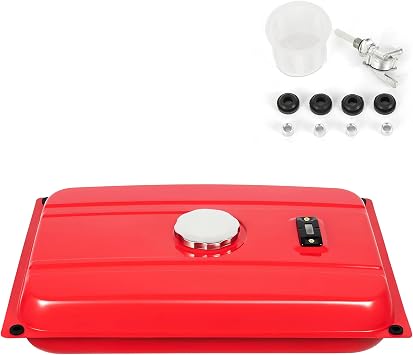 Universal 5.2 Gallon Generator Gas Fuel Tank, Unscrew the tank cap to get all of the accessories