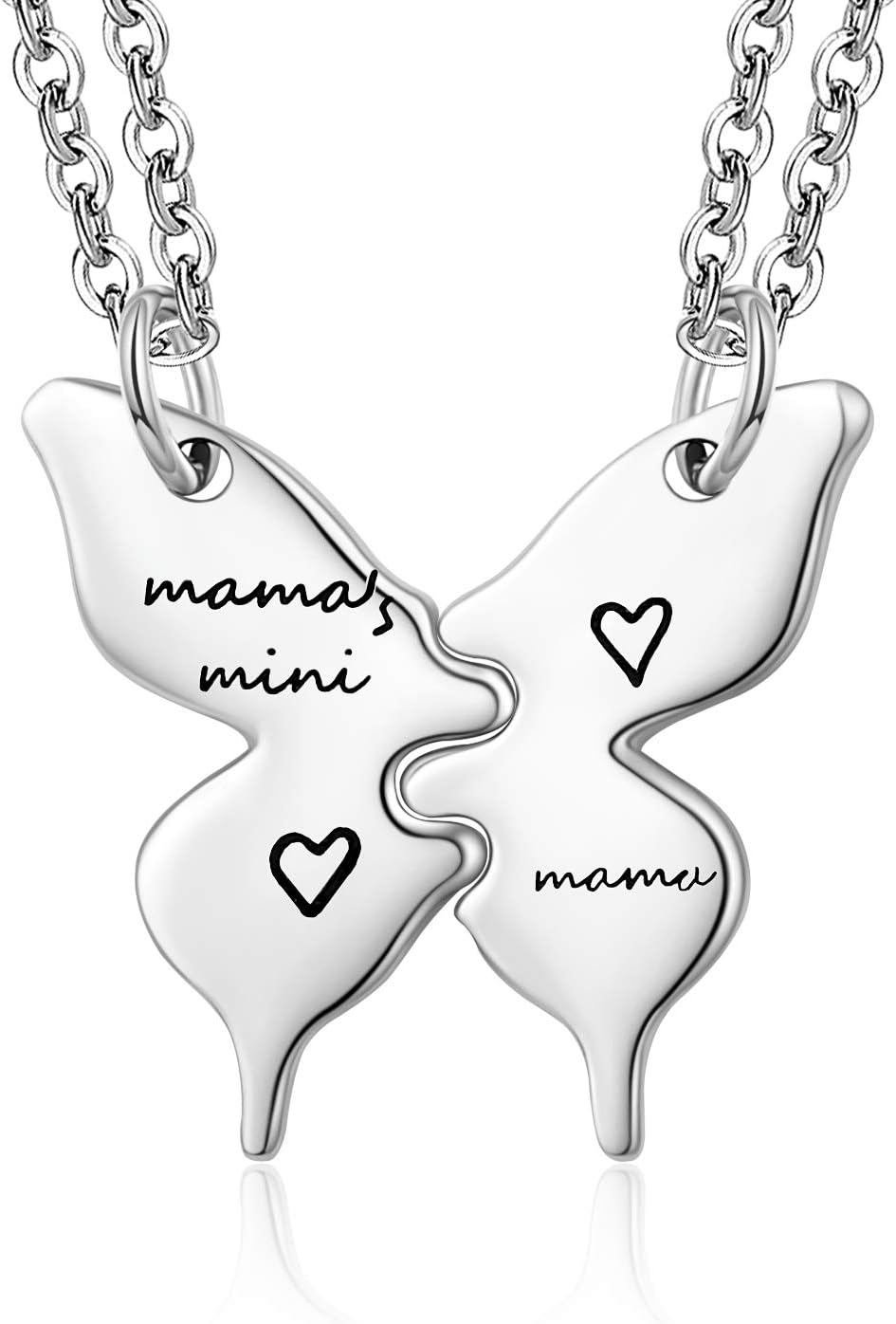 Sterling Silver Mother Daughter Matching Necklaces Kuwait Ubuy