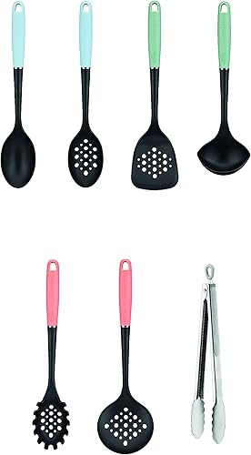 Cuisinart Utensilios de cocina, juego de 7 piezas, negro disponible en Yaxa Peru