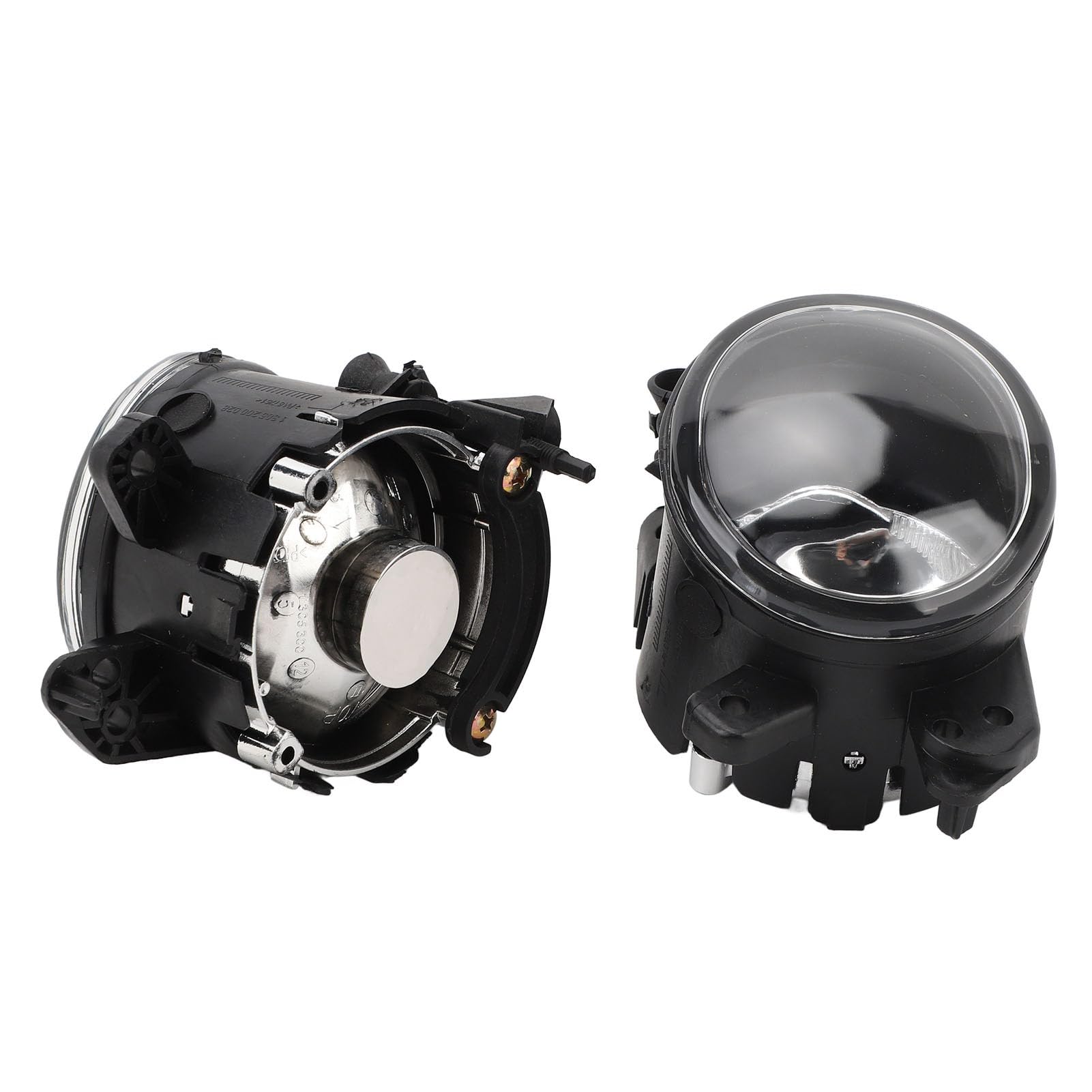 Coppia di Fendinebbia Luminosi per Sostituzione Paraurti Anteriore Classe C W204 2007-2011 - Resistente Ed Elegante - Ideale per la Guida Notturna, ABS, Materiale PC