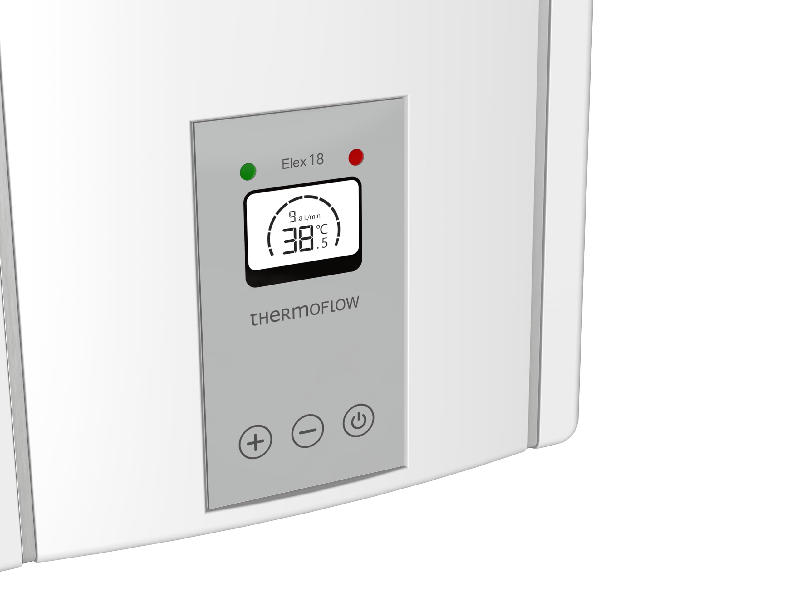 Thermoflow ELEX18 - Scaldabagno elettrico, 400 V, colore: Bianco