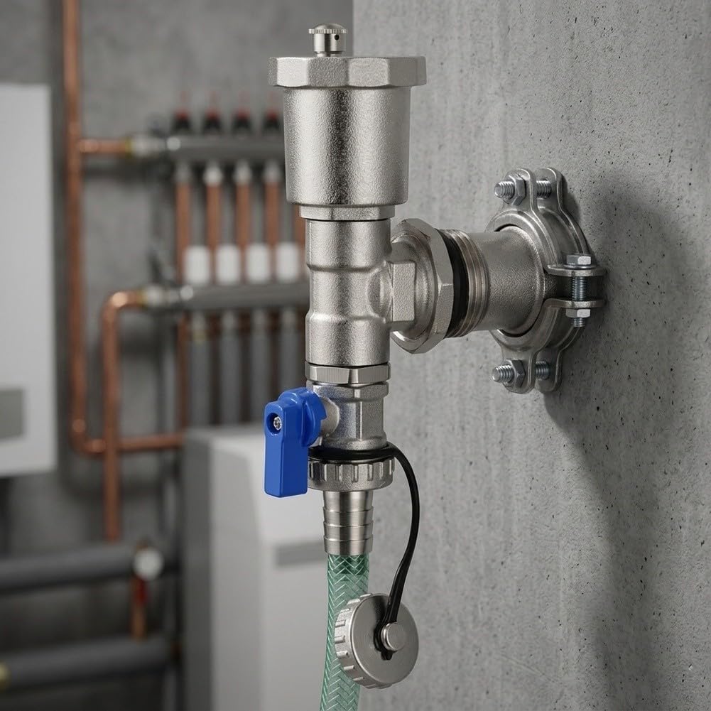 Separador de agua del acero inoxidable con la ventilación auto del aire