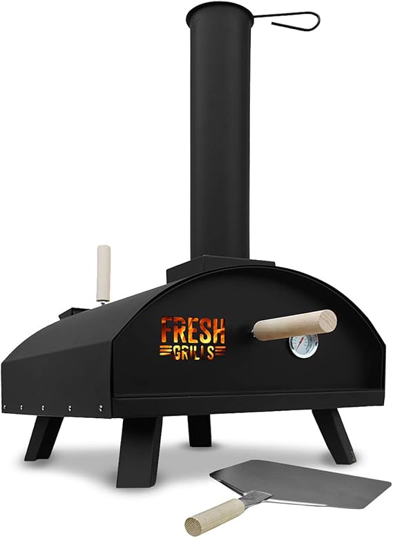Fresh Grills Pizza Oven Outdoor Pizza Oven including pizza peel