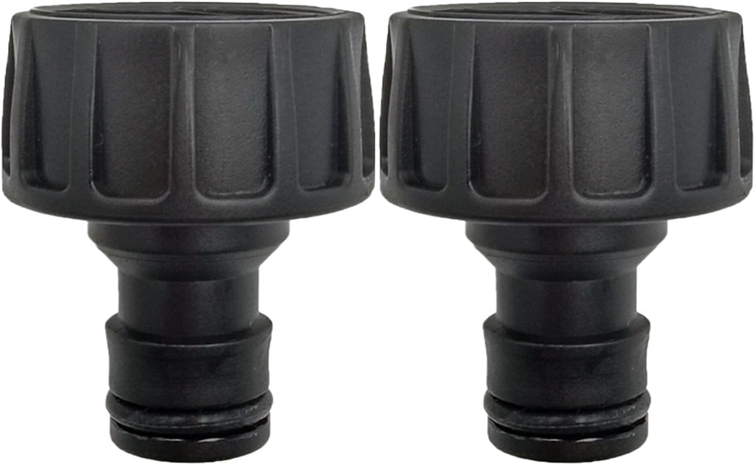3/4 Inch Male Threaded Hose Adapter, Quick Connector for Garden Hose, Drip Irrigation and Watering System(for Euro (2PCS) F)