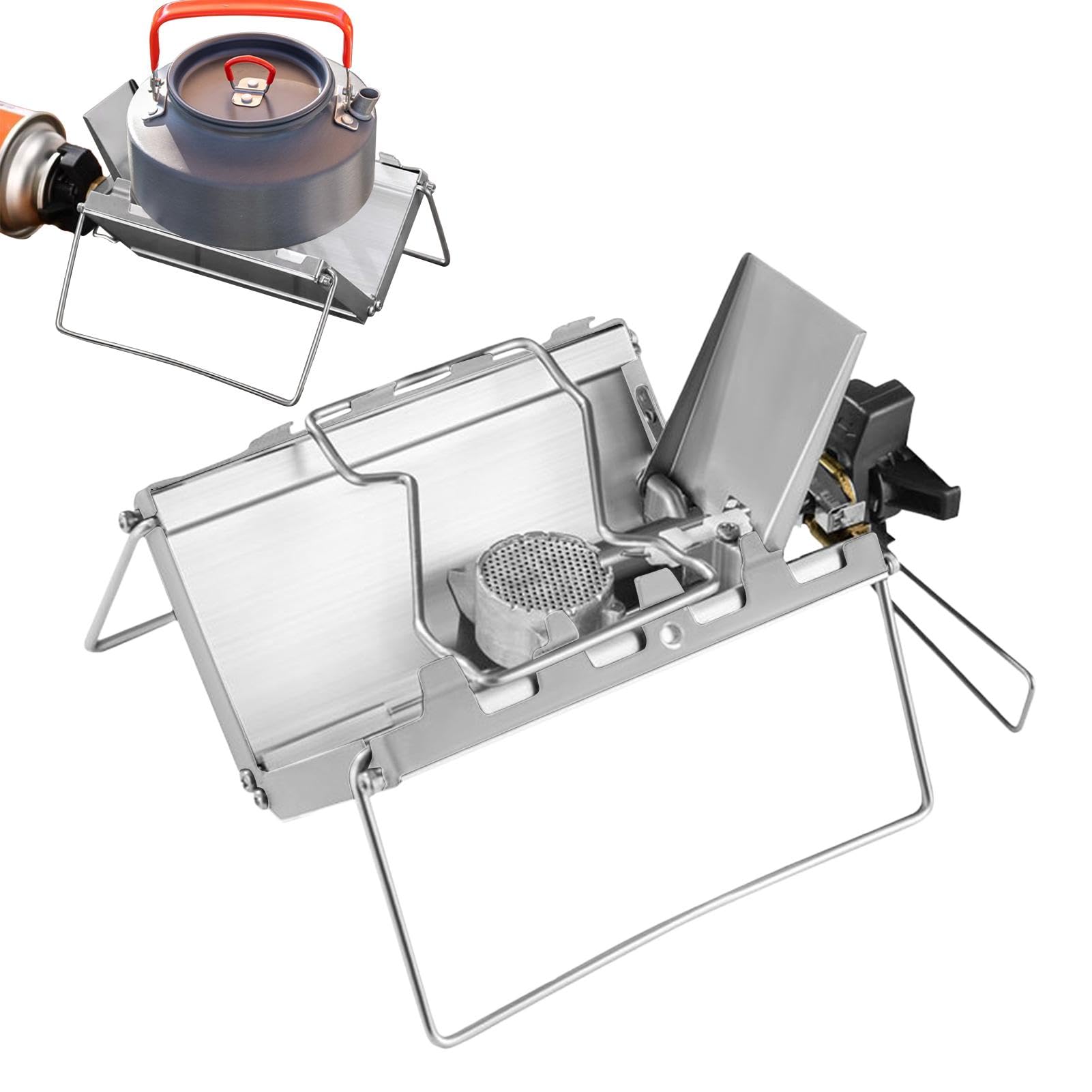 Réchaud de camping à cassette pliable pour la cuisine en plein air et pique-nique