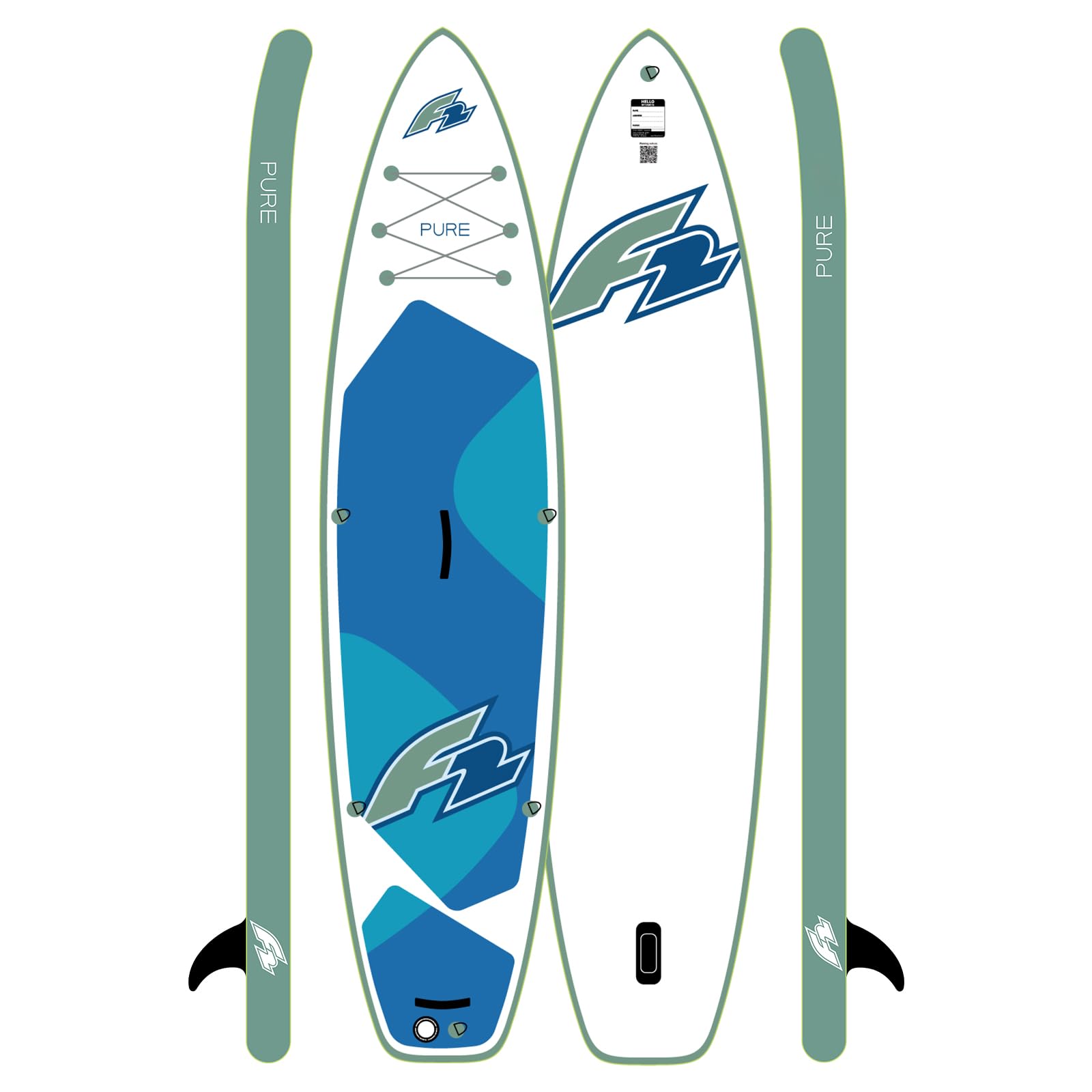 F2 Marken SUP Stand Up Paddle Boards - Board Only Modelle wählbar