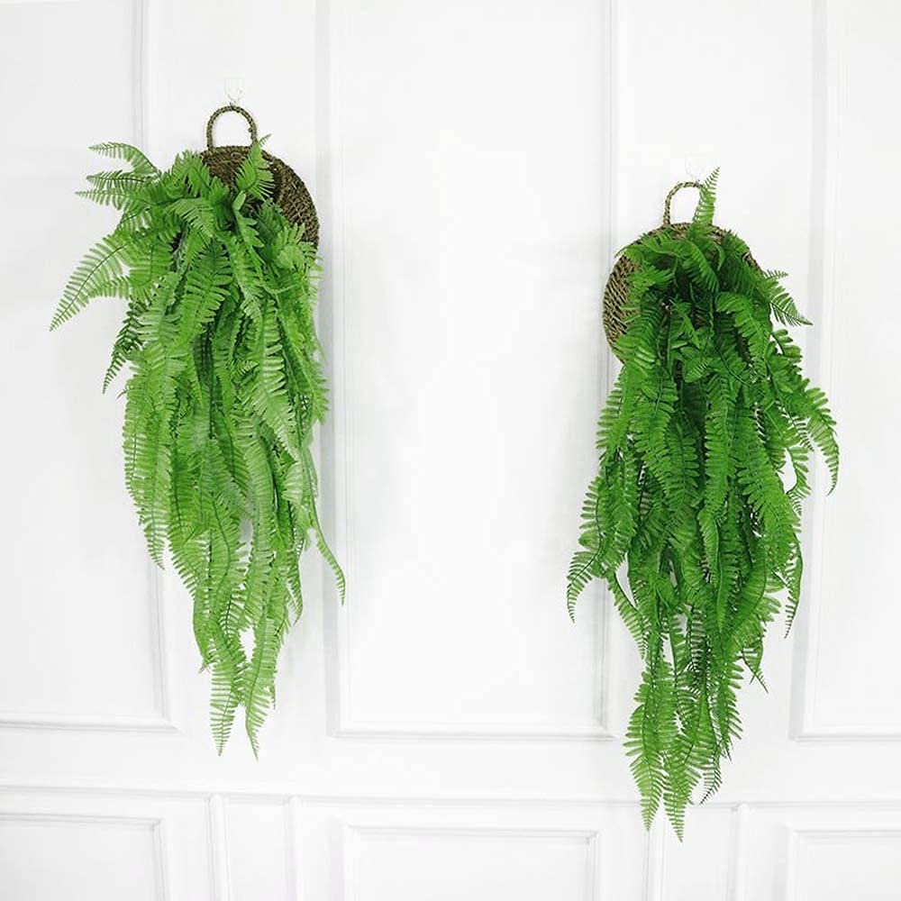 Groene hangende kunstplant varen plant in pot - Kunstplanten - Merkloos Groene hangende kunstplant varen plant in pot - Kunstplanten - Merkloos