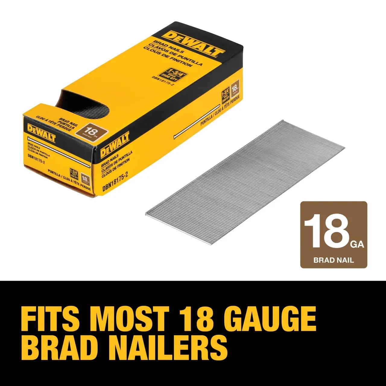 DEWALT DBN18175-2 Gwóźdź Brad