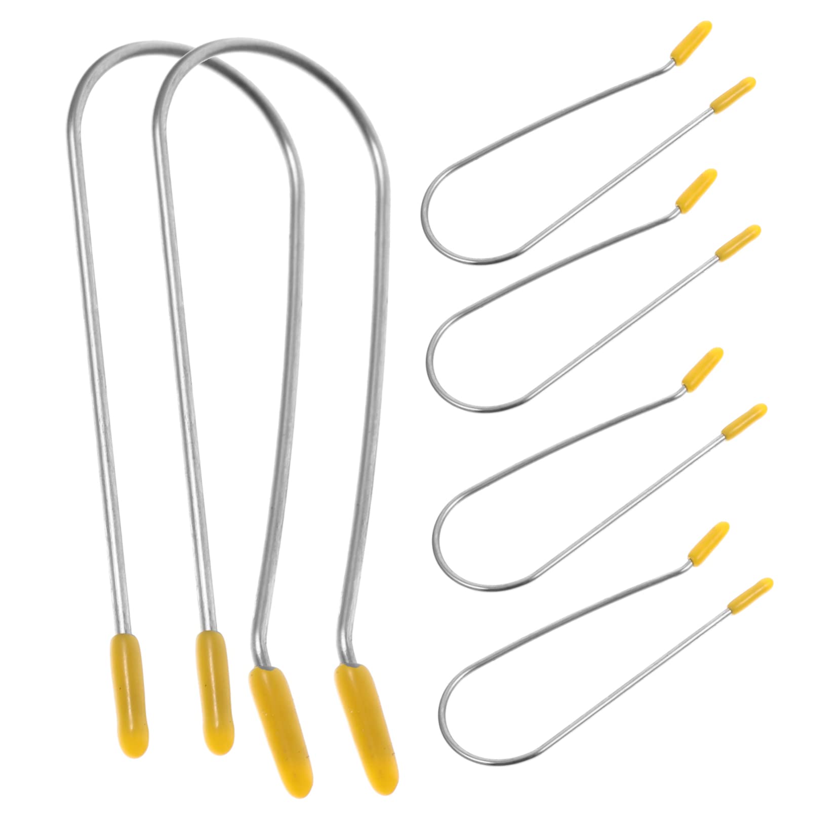 WOFASHPURET 20Pcs Hair Perm Rods Clips Perming Rollers for Women U Shaped Curling Tool Compatible with Electric Hot Rollers for Easy DIY Styling