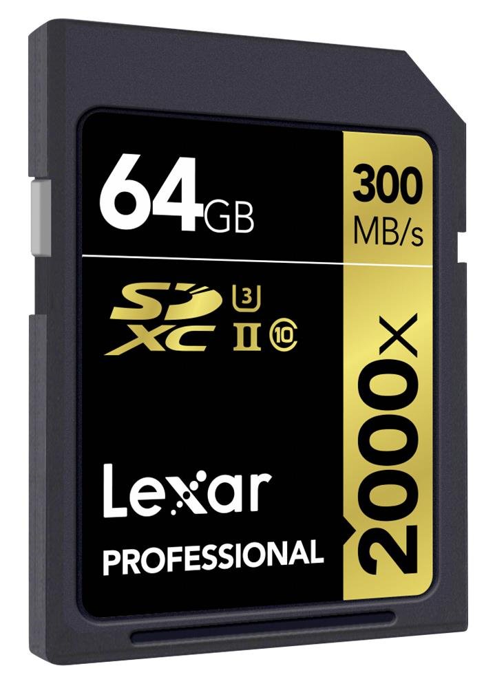 Amazon.com: Lexar Professional 2000x 64GB SDXC UHS-II Card