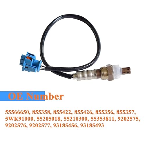 Miniatura 3 de HYAT 55566650 Sensor de oxígeno O2 Lambda Sensor de relación de combustible de aire compatible con Alfa Romeo 159 Chevrolet Cruze Reemplazo para