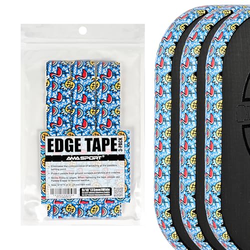 PICKLETECH Pickleball Edge Guard Tape – Tropical Vibes Pattern Edge Tape