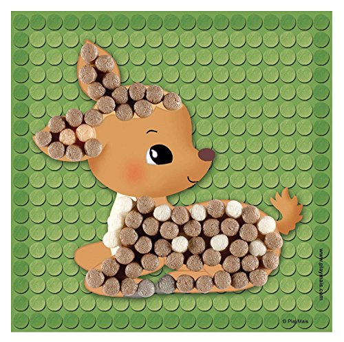 PlayMais 160280 - Card Set Mosaic Little Forest