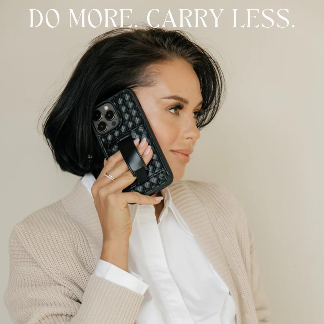 Walli Cases For 13 Case Aesthetic Wallet Phone Case Card Holder Securely Holds Up To 2 Cards Cute  Phone Cover For Women Fits  13 With Kickstand And Finger Strap P 199305060