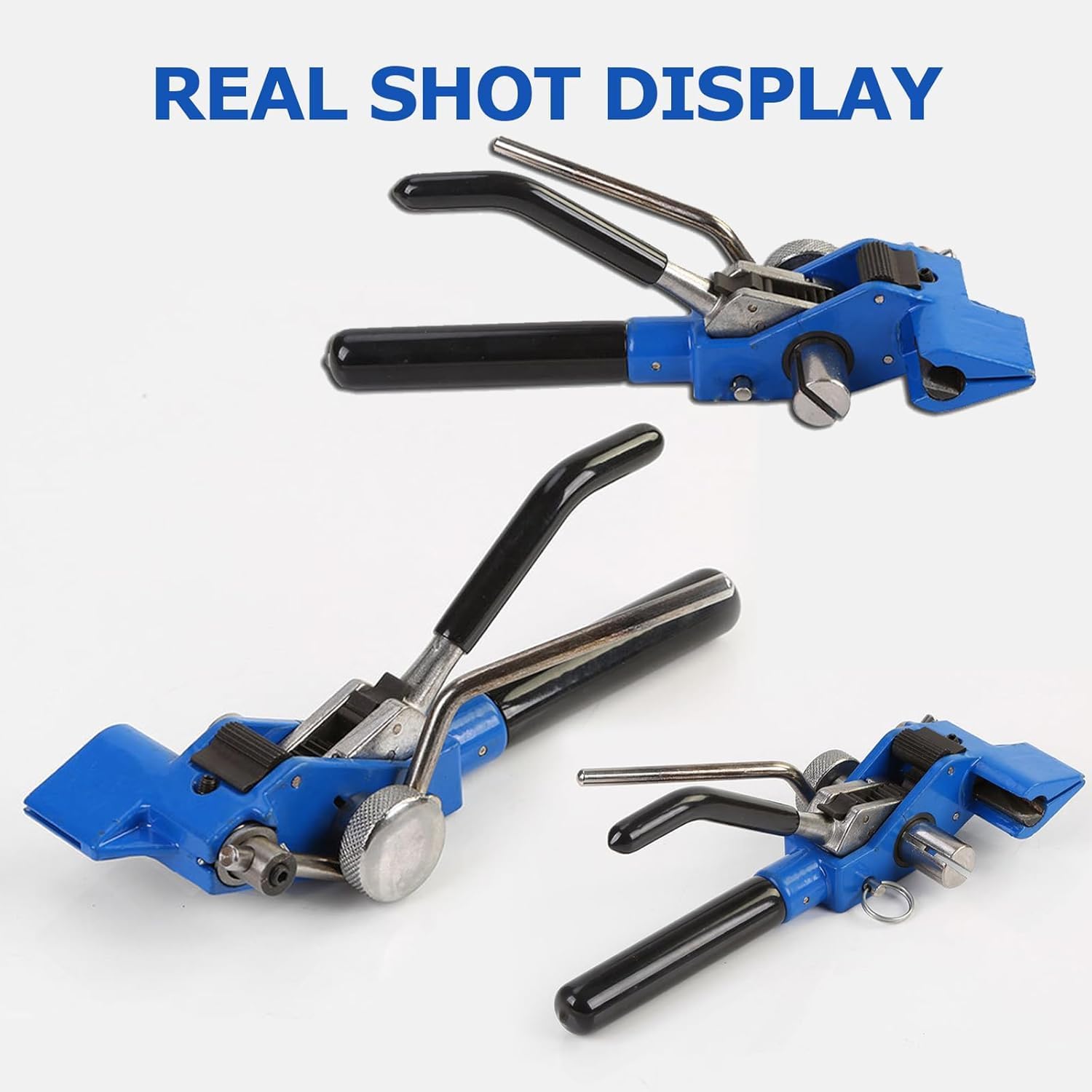 Heavy Duty Metal Banding Tool - Ręczny napinacz i frez do opakowań przemysłowych, spinania i bezpiecznego mocowania