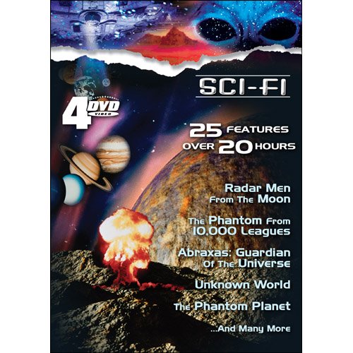 SciFi Classics V.1 4DVD Set Bob Stevenson, Clayton