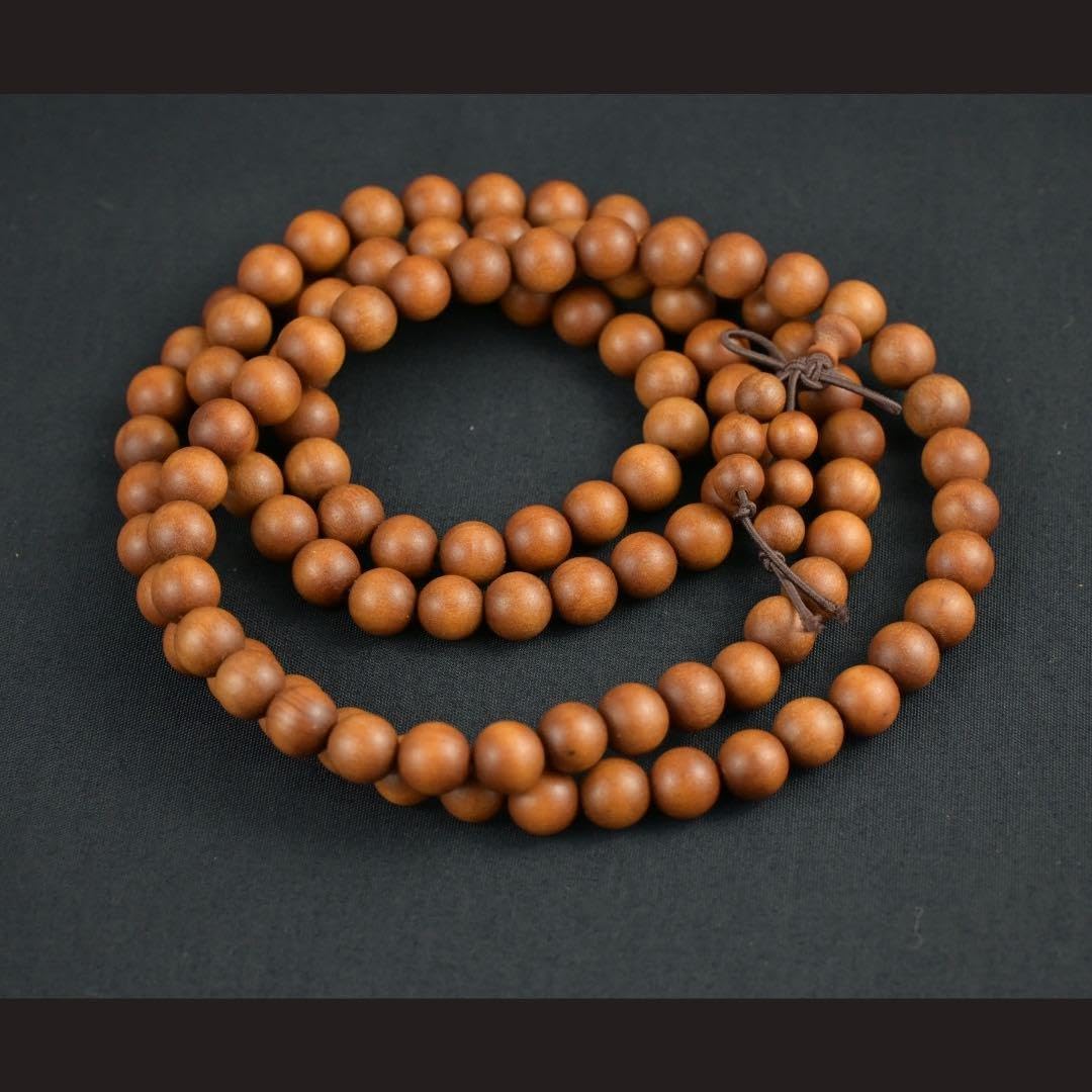 大特価京念珠◇男性用数珠 沈香（じんこう） 20玉【数珠袋付き】