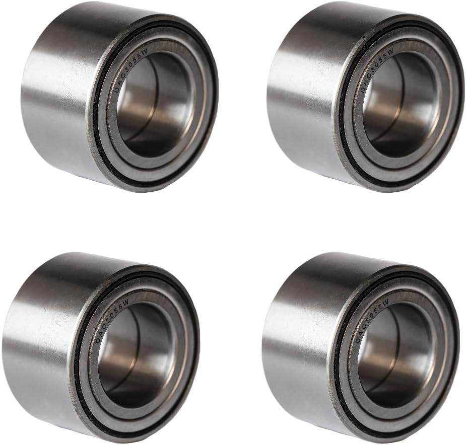 Complete Sealed Front and Rear Wheel Bearing Set Fits 2002Up Yamaha