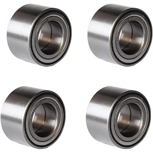 Complete Sealed Front and Rear Wheel Bearing Set - Fits 2002-Up Yamaha Kodiak Grizzly YXZ 450 550 660 700 1000
