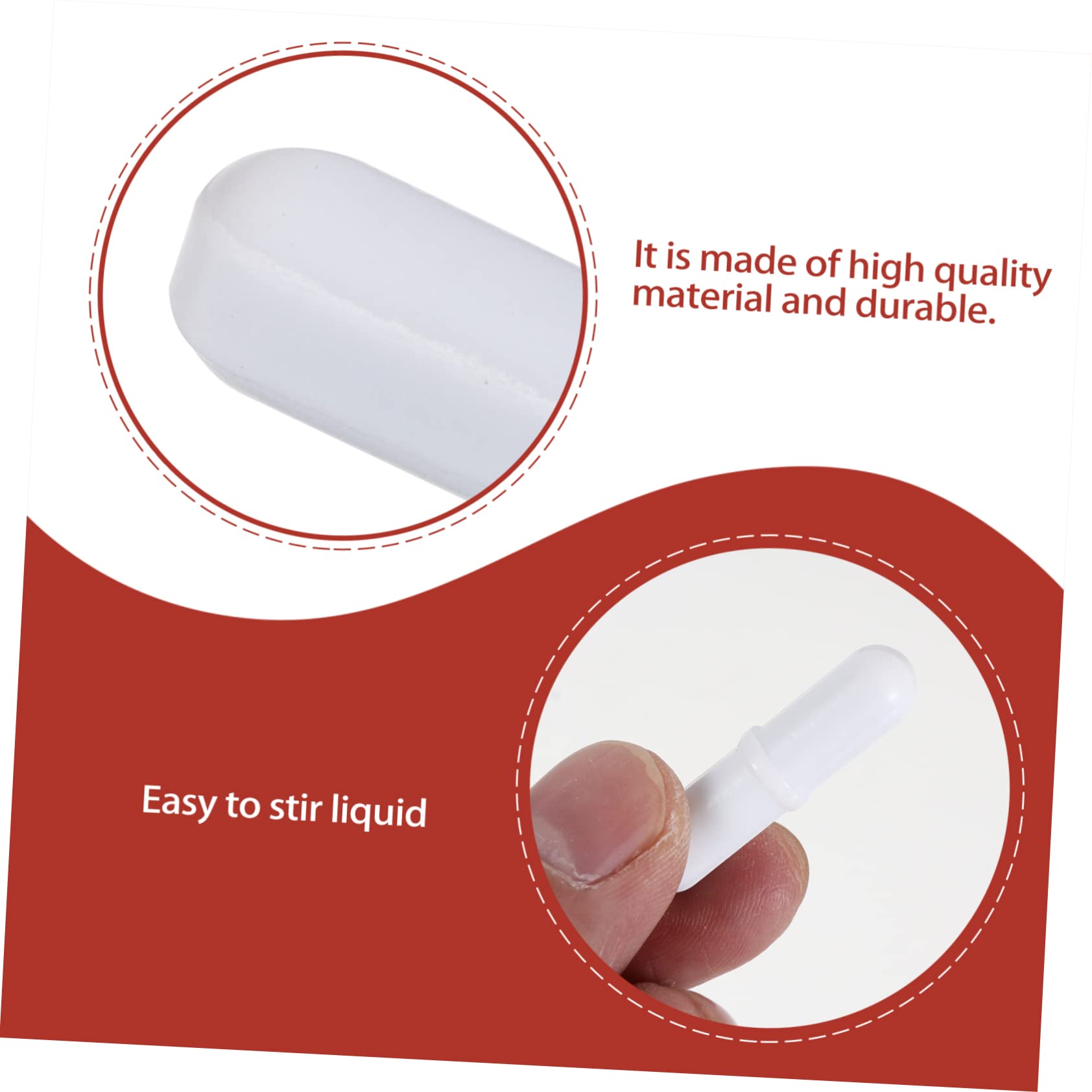 TOPBATHY 10 Sätze Magnetrührstäbe Ptfe Für Laboranwendungen Hochtemperaturbeständig Für Chemische Mischprozesse Abrufen Mit Rührstäben Einsetzbar Verschiedenen Behältern 5 Stück * 10