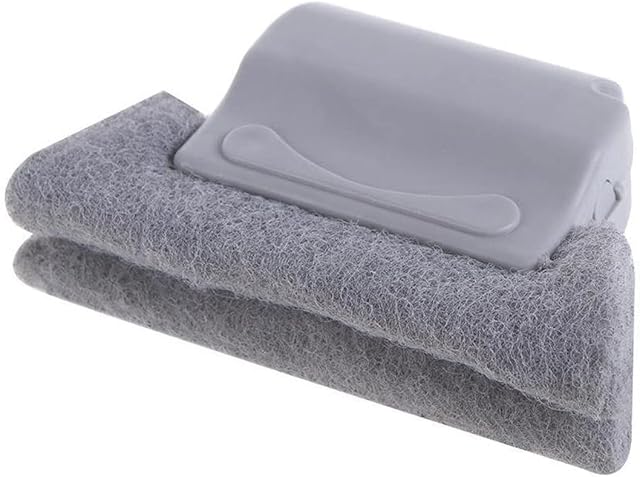 Groove-It: 2 Pack Window and Groove Cleaning Scourer Pad with Soft Ergonomic Grip - Perfect for Window, Door Track, Tile Line, Shutter, Car Vent, Fridge, Washing Machine and Dryer Seal Cleaning