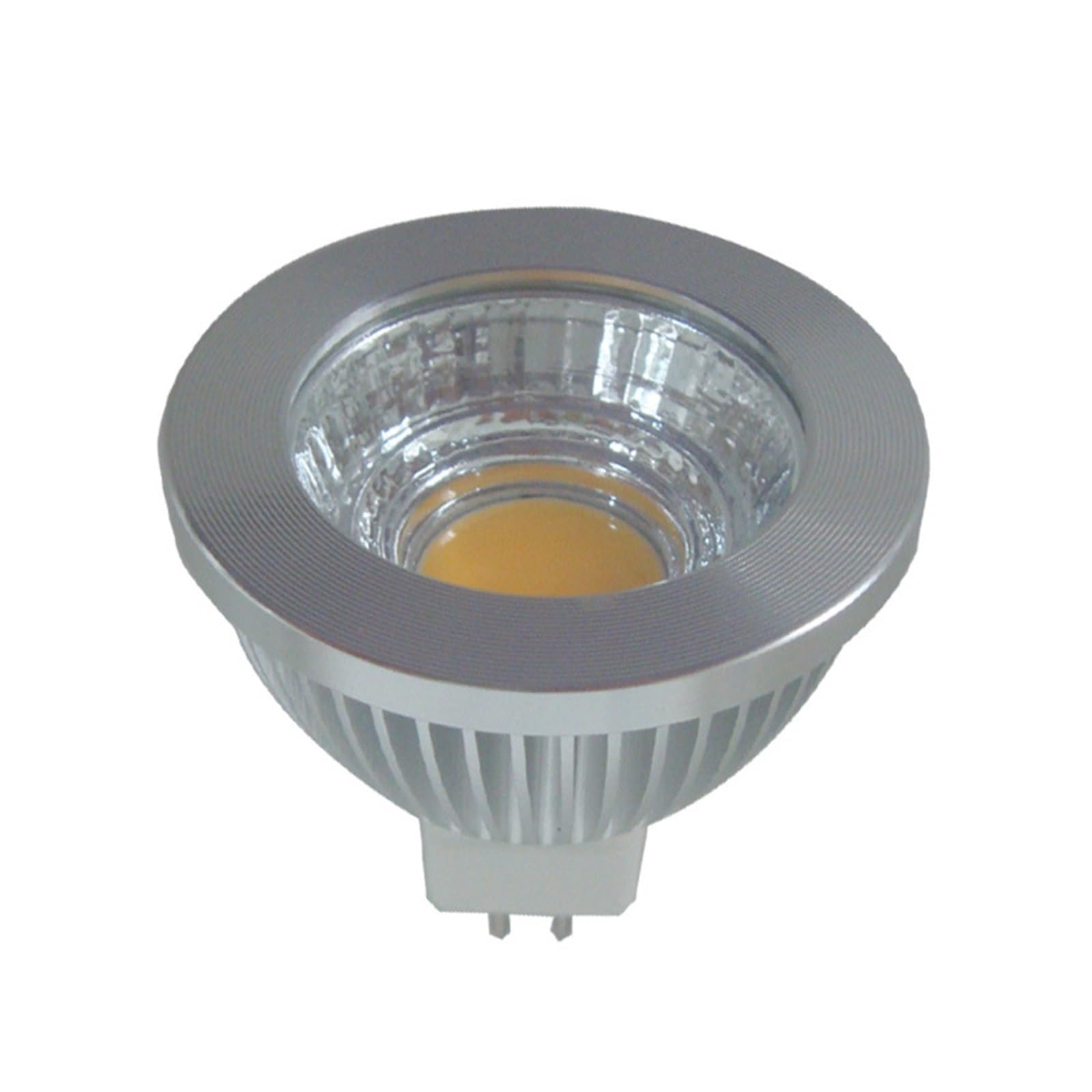 Cebula kukurydziana Światło LED Do Kukurydzy 5 Sztuk COB 5-6W GU10 85-265V Szerokość Chipa Waflowego Stałe Ciśnienie Komercyjnych Opraw Przemysłowych High Bay,do lampy sufitowej(Natural white)