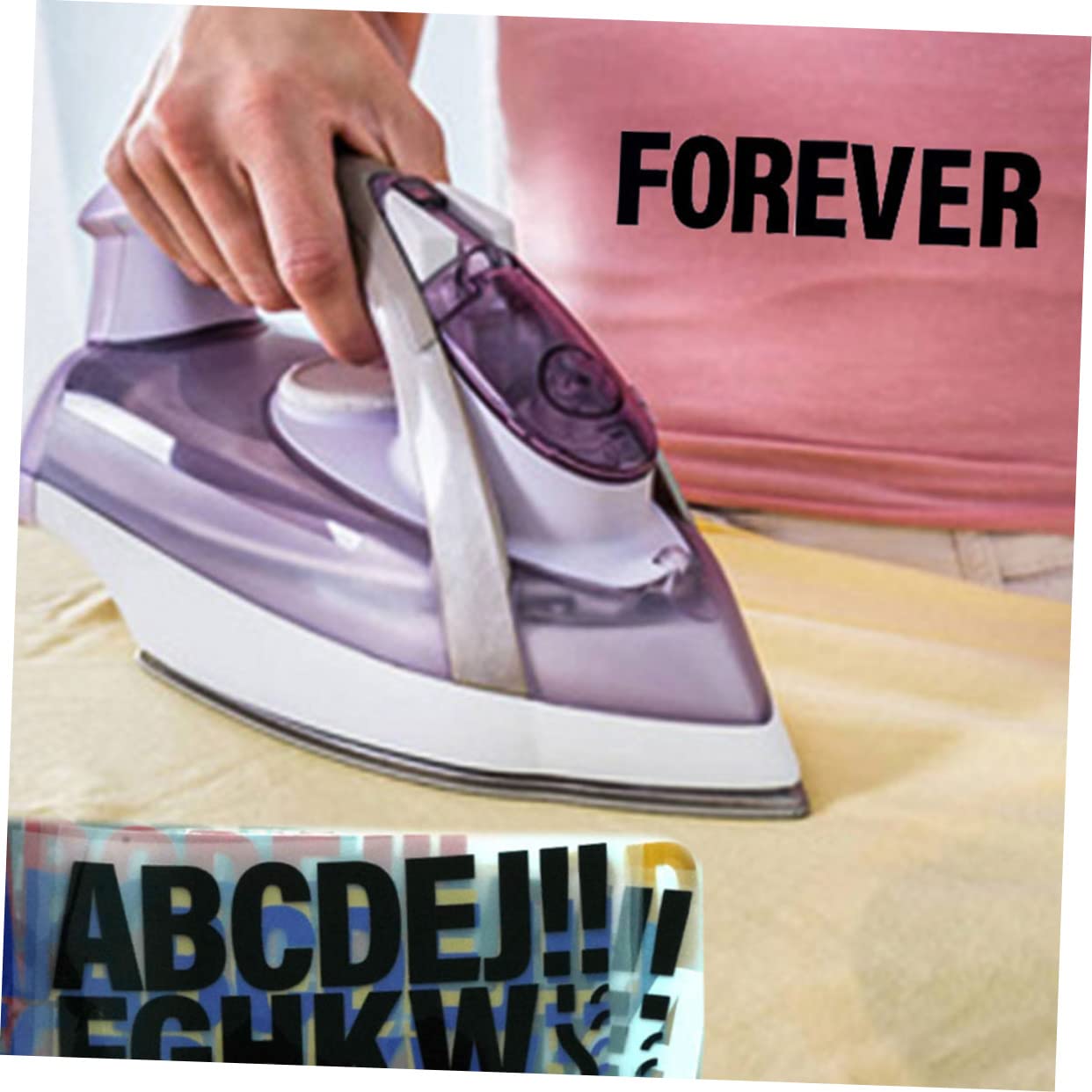 NUOBESTY 20pezzi Termoadesive per Abbigliamento Patches Creativi per Riparazione e Decorazione Colori
