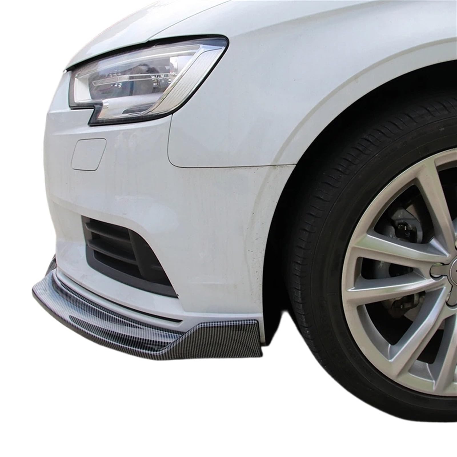 MCSTYEWR Przedni Zderzak Spoiler Kompatybilny z Audi A3 8V Standard 2017-2020
